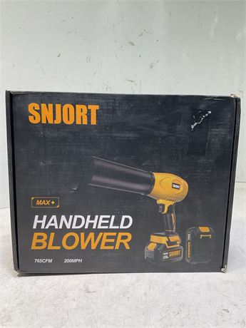 SNJORT Max+ handheld blower 200mph