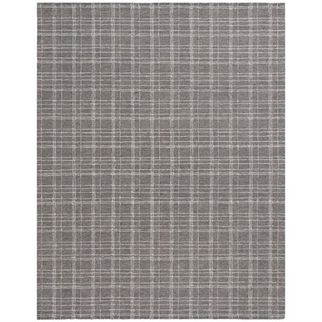 Better Homes &amp; Gardens Grey Plaid Wool Indoor Area Rug